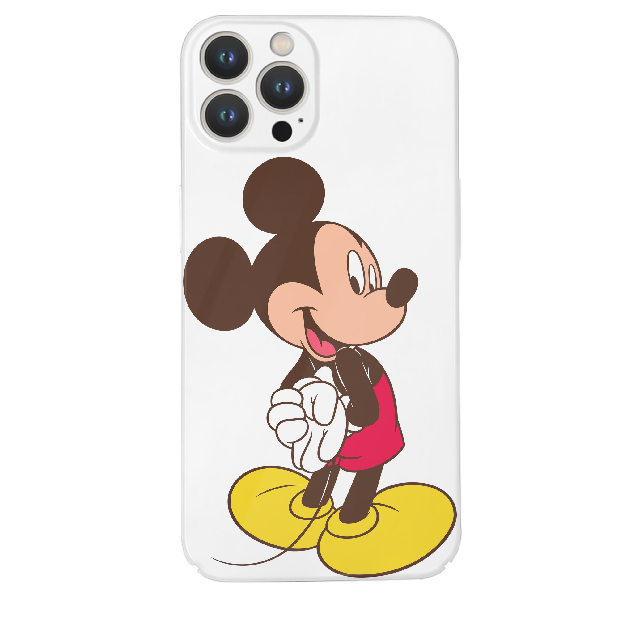 （画像用） ミッキーマウス Mickey Mouse 【iPhone 14シリーズ対応】ハードケース